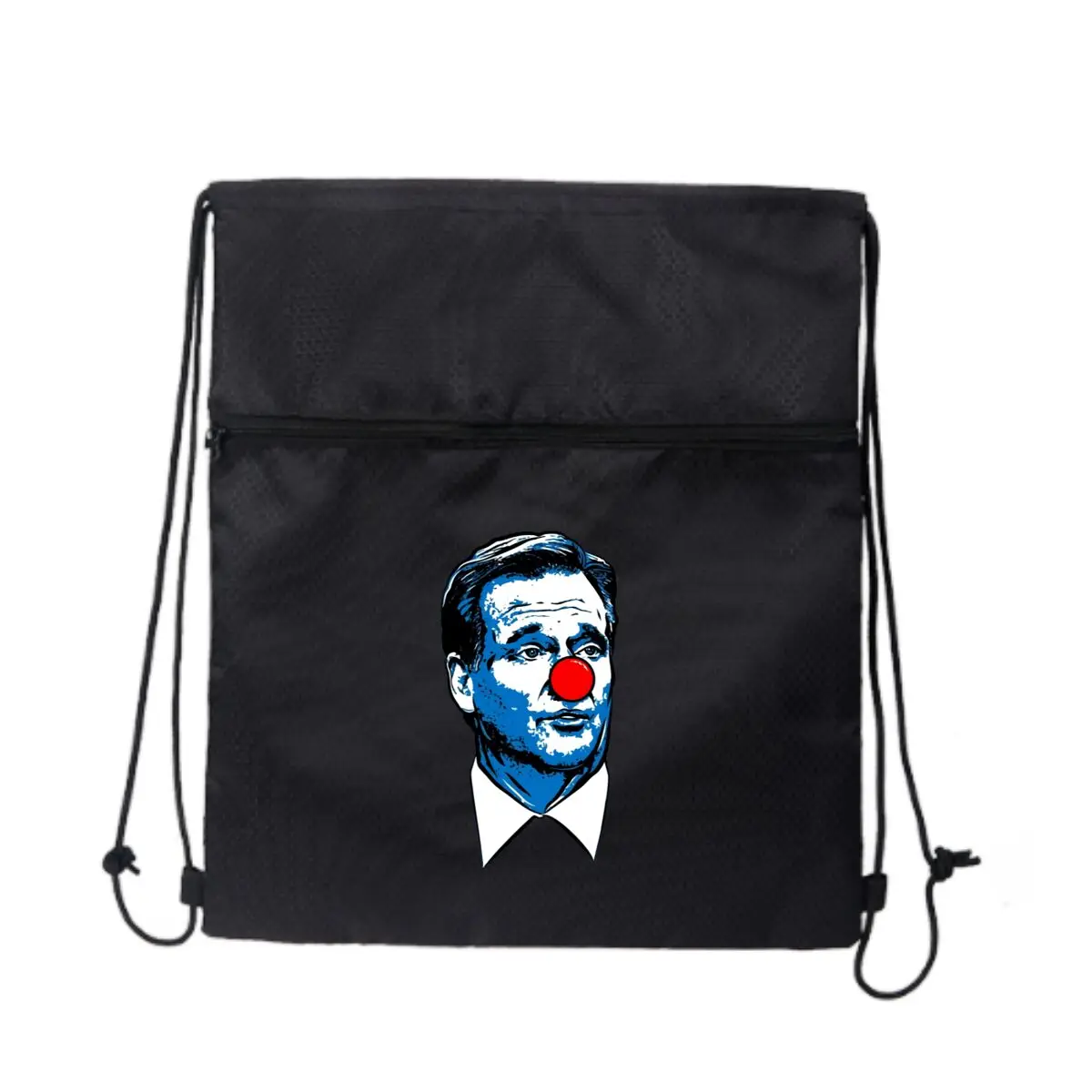 

Мужской забавный и химерный рюкзак с красным носом для занятий спортом на открытом воздухе и карманом на шнурке, простой рюкзак, мужской и женский рюкзак для фитнеса