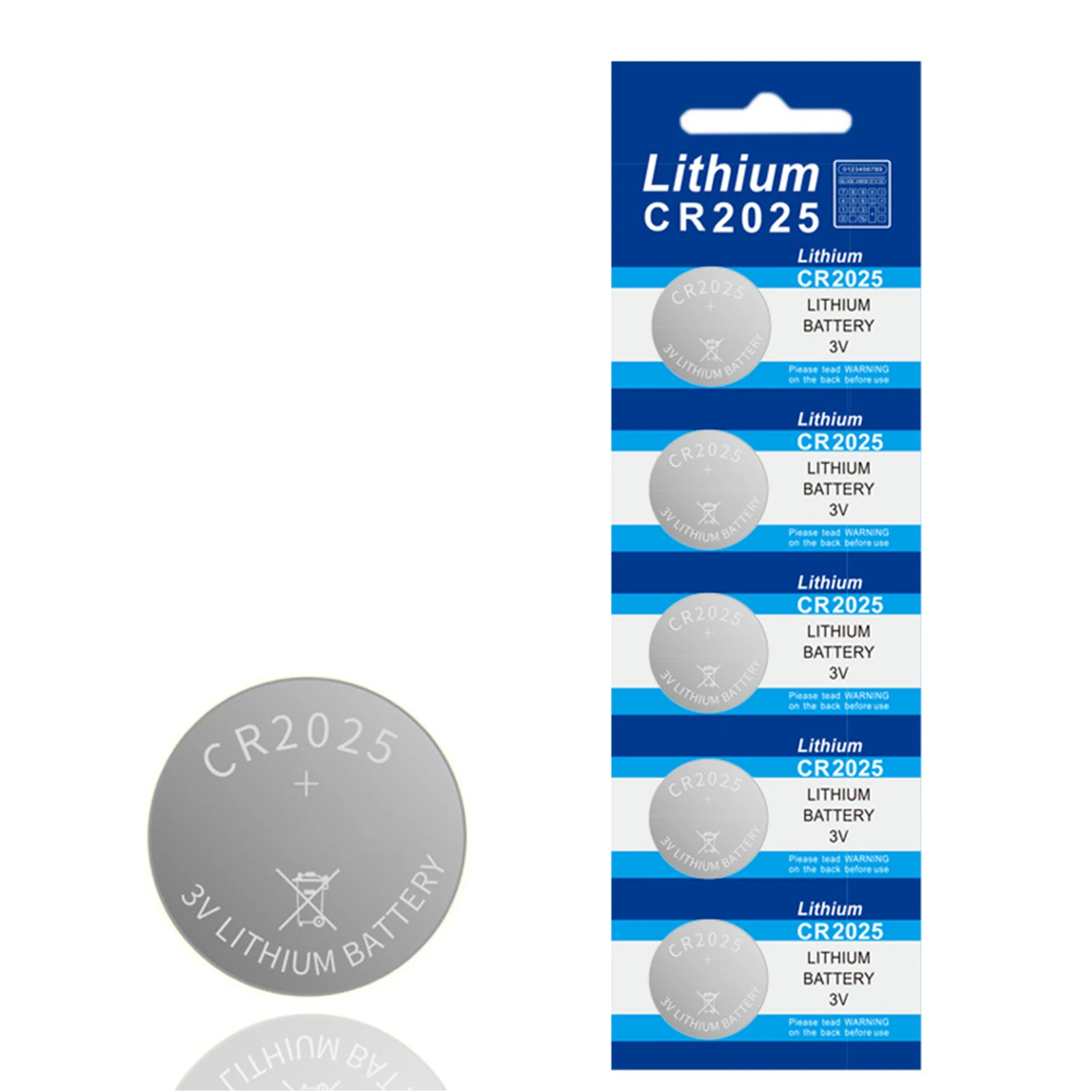 5-100Pcs CR2025 3V Lithium Button Batteries For Watch Remote Control Toys Car Key CR 2025 Long-Lasting Power Coins Cell Battery