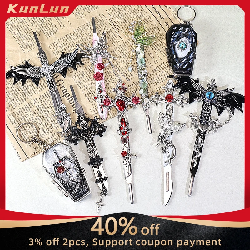 

16 CM Game Peripherals Hamemade Utility Knife Metal Craft Weapon Model Collectible Desk Ornaments Creative Birthday Gift Boy Toy