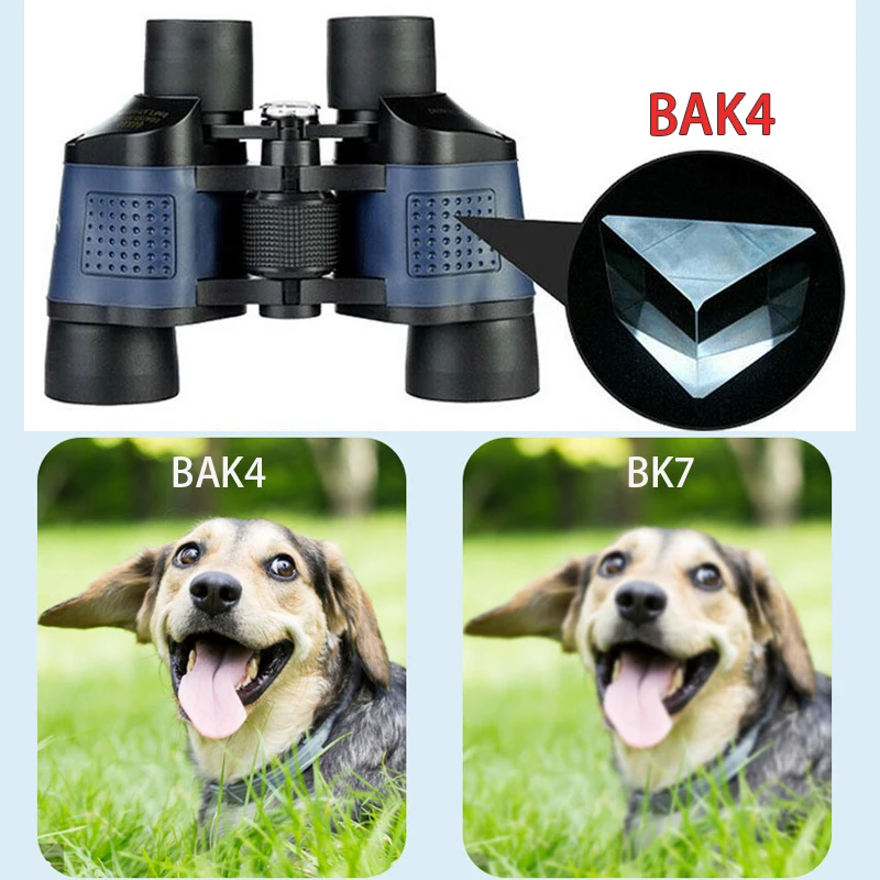 80x80 HD binoculars professional high magnification long distance portable telescope is suitable for camping and hunting. - view 6
