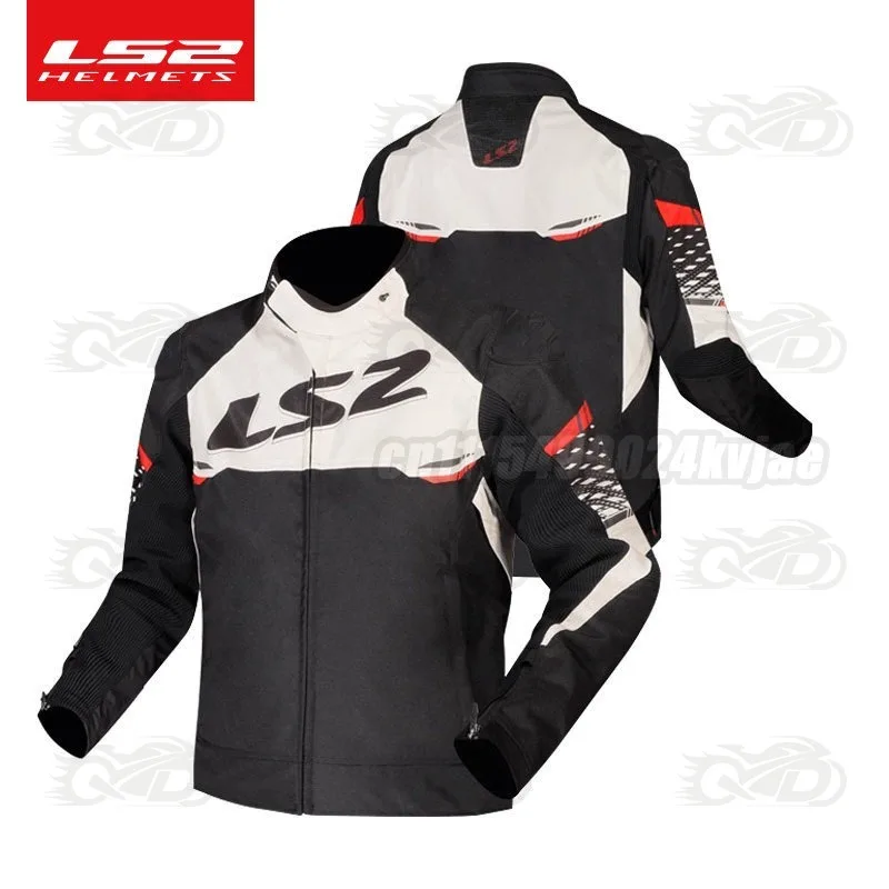 Original LS2APEX Motorcycle Jacket MJ162 Men's and Women's Winter Waterproof Jacket CE Anti Fall MP156 Off-road Motorcycle Pants