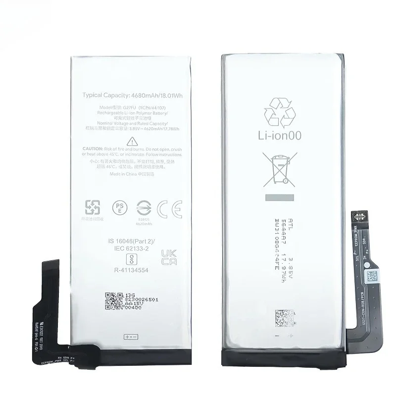 G27FU for Google Pixel 5A Mobile Phone Battery High Quality High Capacity Battery Replacement Bateria Grade A Cell with Tools