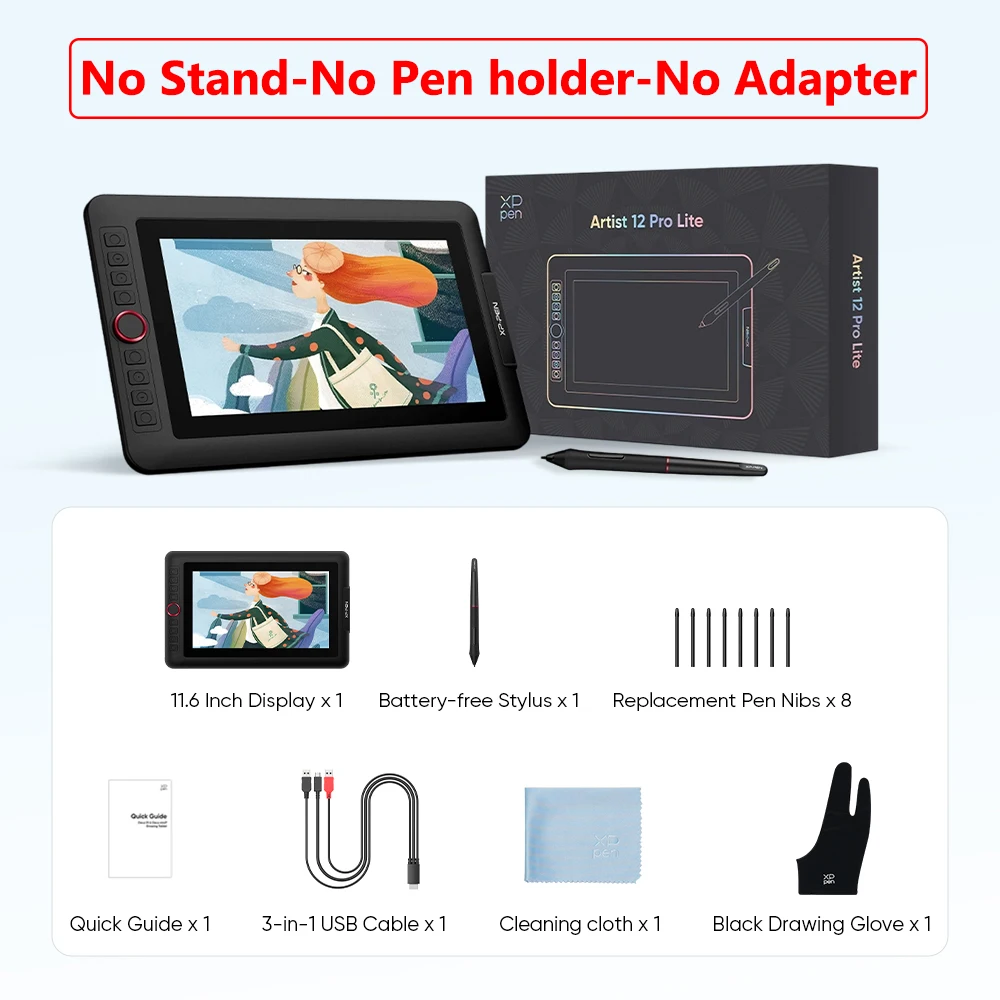 XPPen Artist 12 Pro 11.6 Inches Graphics Tablet Drawing Tablet