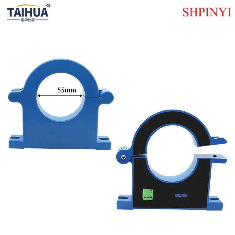 Perforated AC Current Transmitter 0-1000A to 4-20mA Signal Isolator | Mutual Inductance Integrated Module | High Accuracy Indust