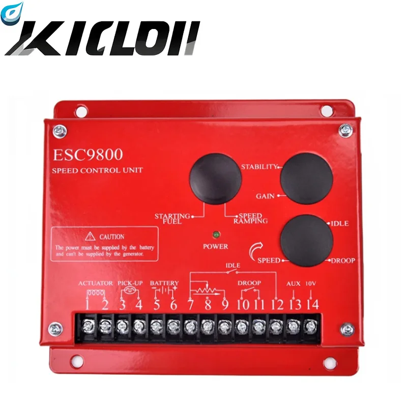 

Original Fedex ESC9800 Speed Controller Control Board Automatic Speed Control ESC9800 for Generator Spare Part