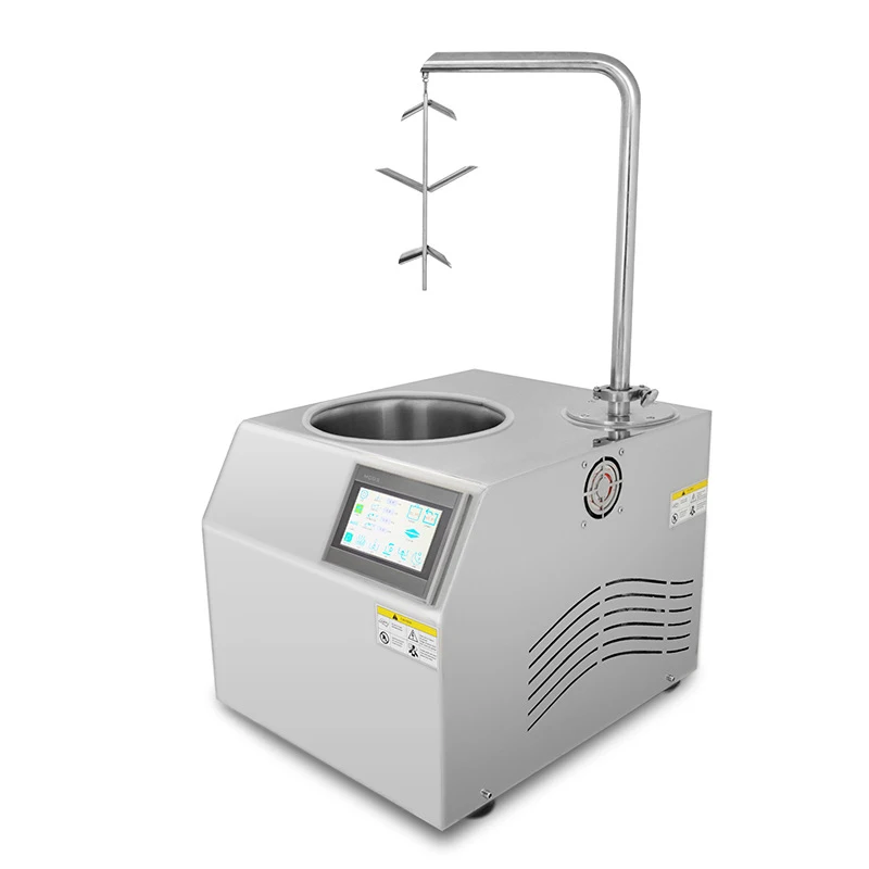 NP-348 Chocolate Tempering Machine Multi Function Melting Tempering Insulating Spraying Chocolate Workshop Equipment