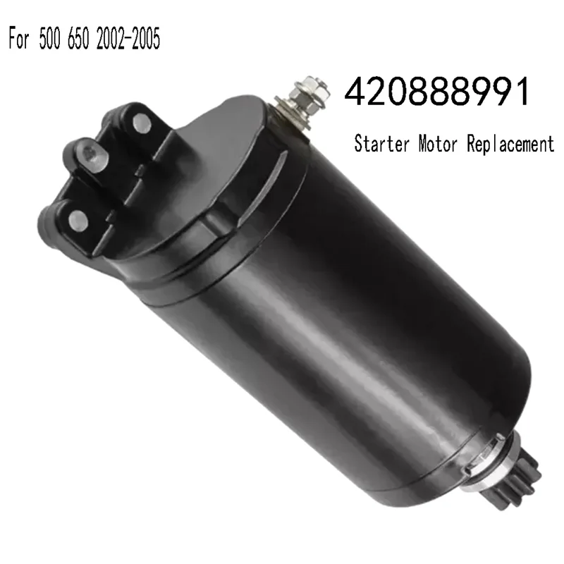 【Price Drop !!】 420888991 Starter Motor Replacement For Bombardier Quest Traxter 500 650 John Deere Trail Buck 500 650 2002-2005