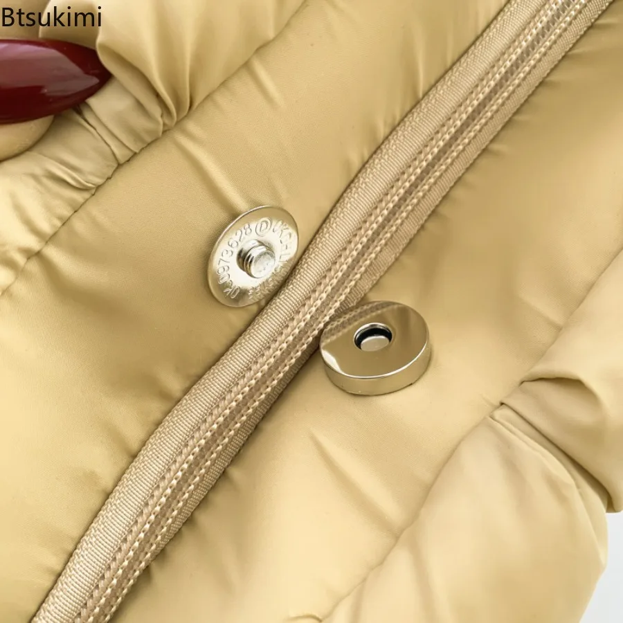Fashion Soft Puffer Tote Bag Designer Quilted Women Shoulder Bags Nylon Padded Lady Handbags Down Cotton Warm Winter Shopper Bag view 6