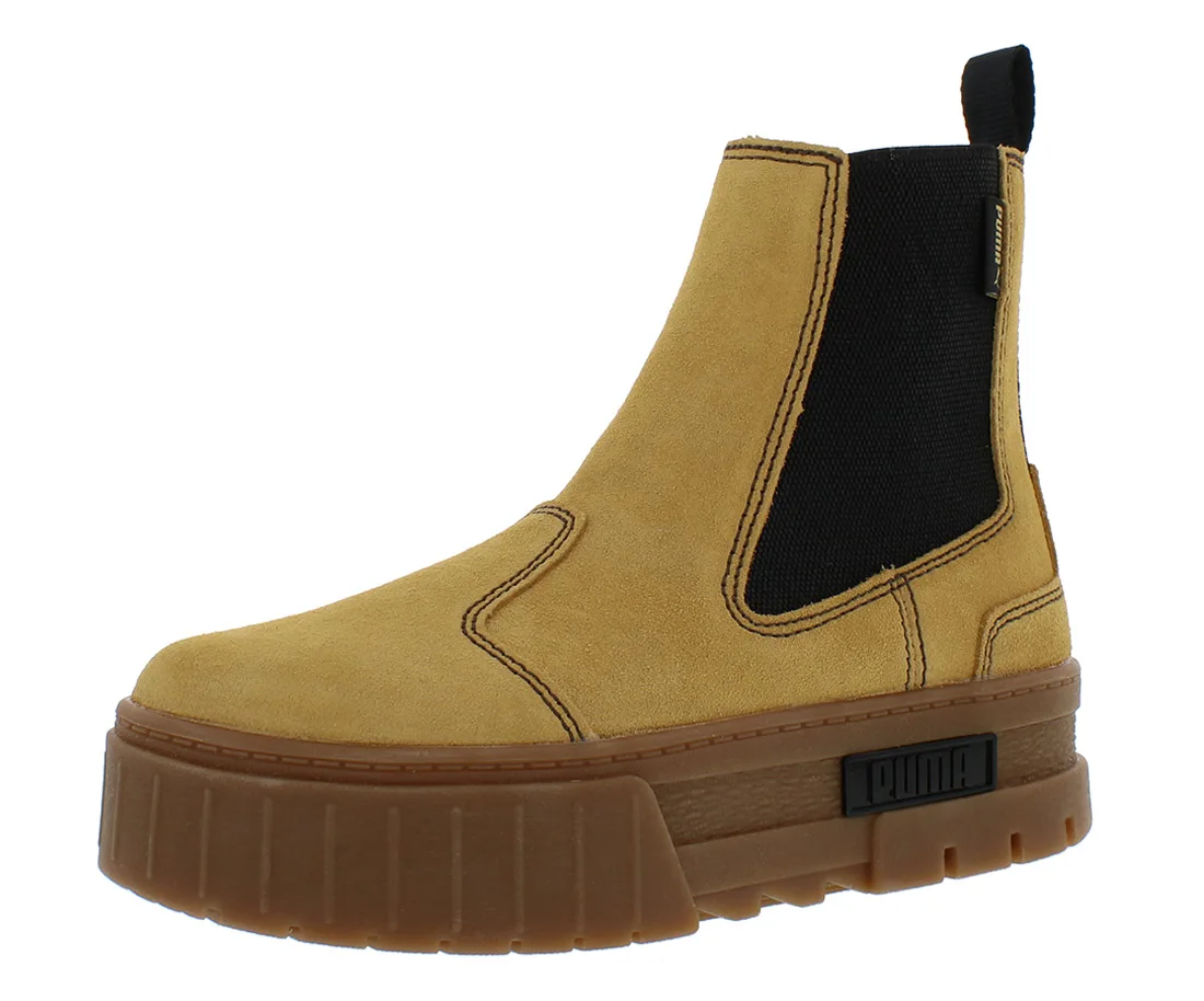 

Puma Mayze Chelsea Suede Womens Shoes