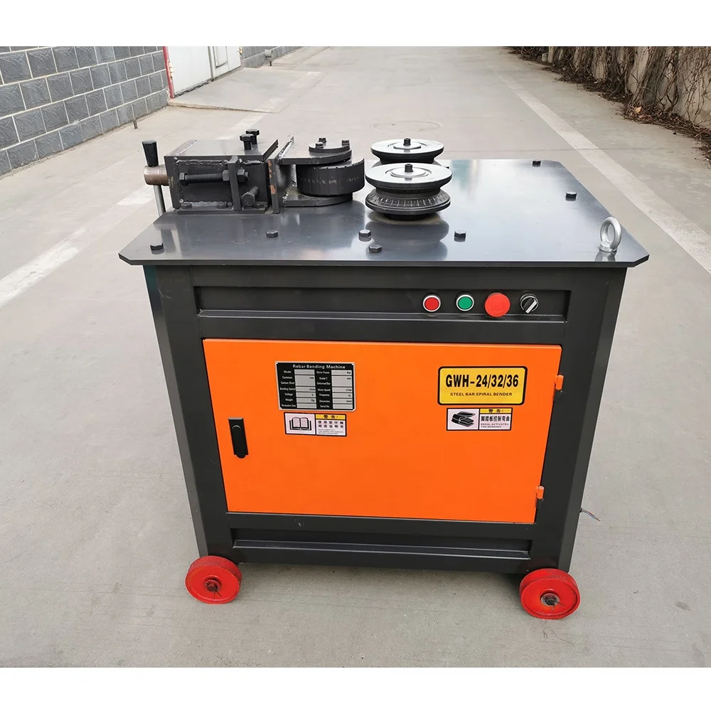 

High Performance 18-32mm Carbon Steel Rebar Bending Machine New Motor Aluminum Stirrup Bending Machine