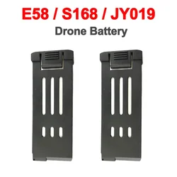 Batteria Drone E58 batteria Lipo aggiornata 3.7V 600mAh per batteria E58 S168 JY019 RC Quadcopter pezzi di ricambio 3.7v droni