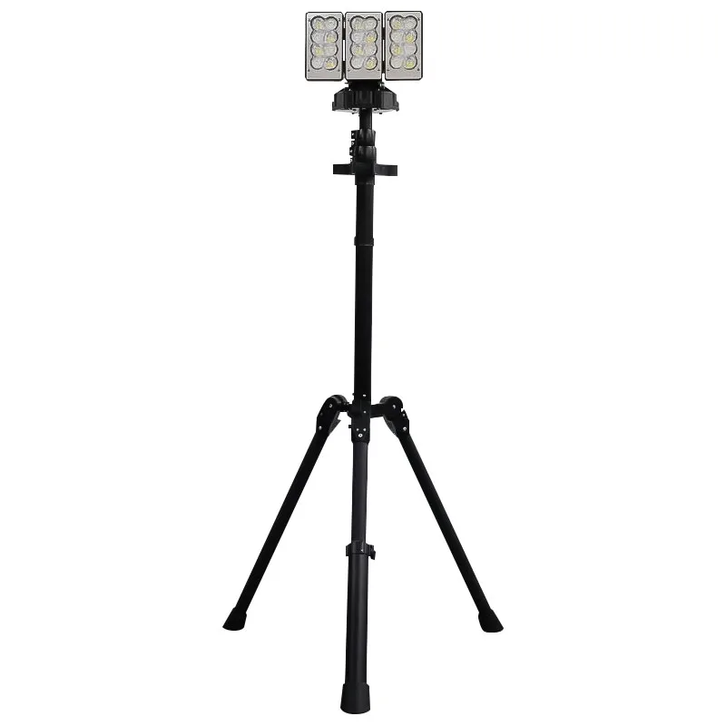 Warning LED Work Light Dimmable Portable Lifting Emergency Explosion-proof Panoramic Mobile Lighting System Tripod