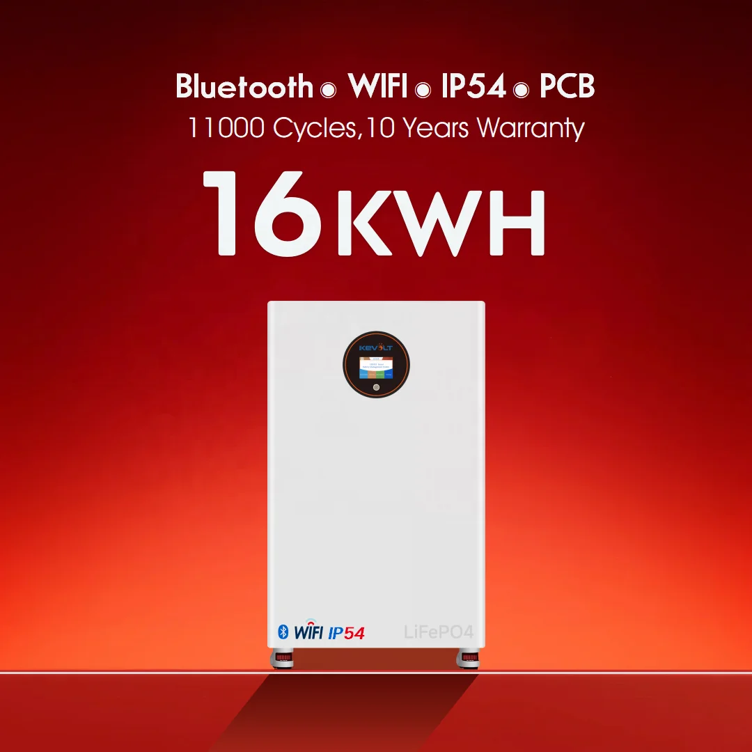 

11000 Cycles 51.2V Lifepo4 16KWH Lithium Ion Batteries Solaire 48V Home Energy Storage Battery For Solar System