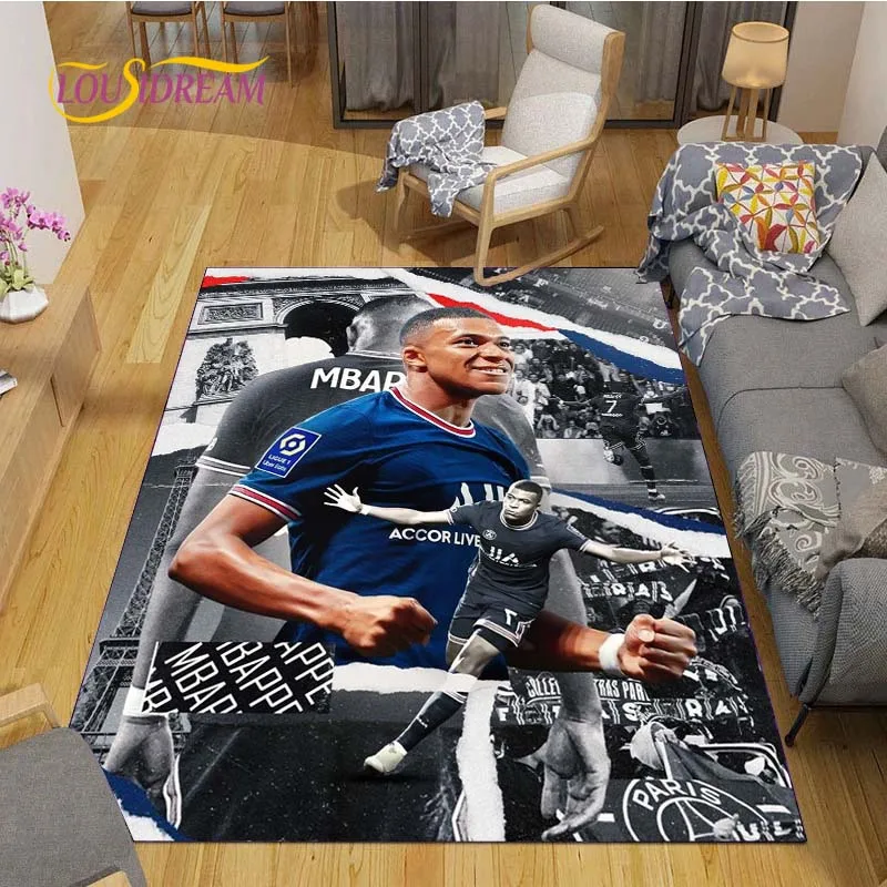 FASHION-FOOTBALL-M-MBA-PE UnSlip Area Rug for Living Room,Bedroom,Playroom,Kitchen,Door Floor Mat Decor Carpet Gift Alfombra