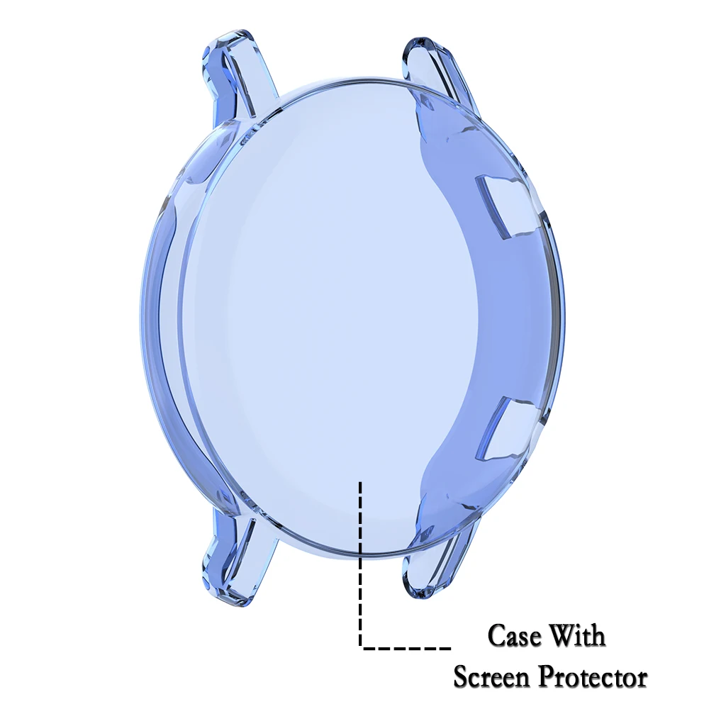 Suitable For Huawei Watch GT2 42mm TPU Protective Case Screen Cover Durable And Flexible Watch Shell With Screen Protector