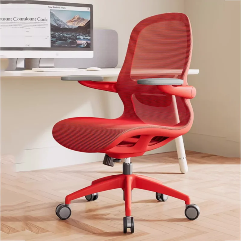 

-+-Сетчатые современные офисные стулья, колеса, вентиляция, скандинавский дизайнерский портативный стул, кабинет, исполнительский офис Sillas De Oficina, домашний офис