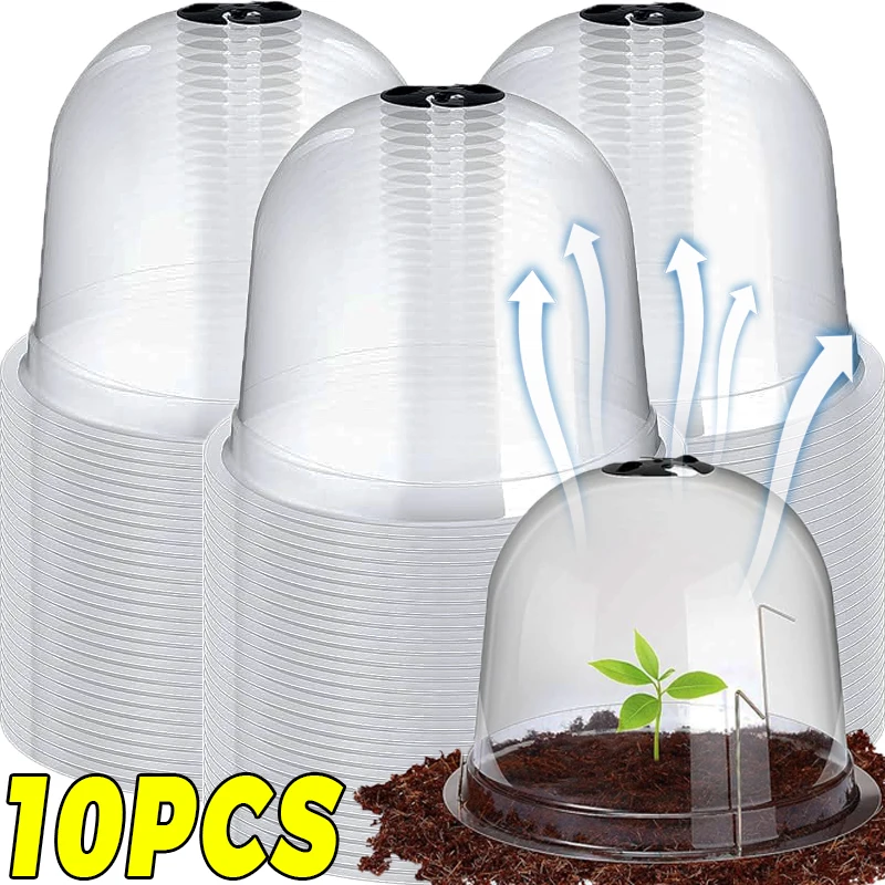 Cubierta de protección de plántulas de jardinería, Control de insectos, prevención de aves, cubiertas de preservación de cultivo, taza de plántulas transpirable de verduras