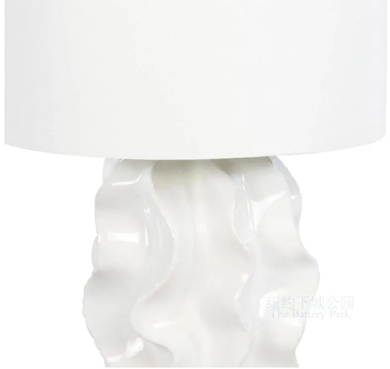 New York Lower Town Park imported authentic flowing white sand modern versatile decorative lamp bedside living room