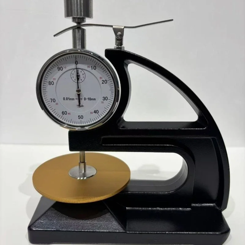 Electronic digital pointer thickness gauge, high-precision rubber plastic film waterproof membrane test piece thickness tester