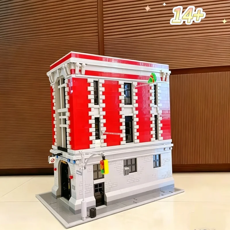 In Stock Special Offer Ghostbusters Firehouse Blocks Kit 4634PCS Classic Headquarters Bricks Creative Play Toys Wonderful Prese view 3