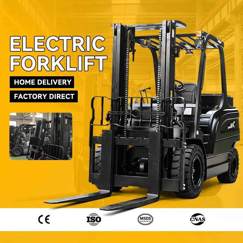 

Electric Forklift Truck 2 Ton, Lithium Battery, Montacarga, Mini Forklift, CE, Free Shipping, Narrow Channel