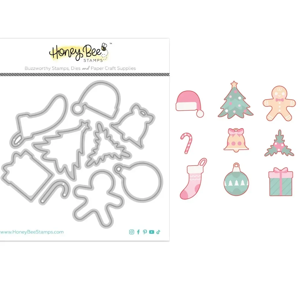 Holiday Cosmetics bow 2025 New Metal Cutting Dies For DIY Scrapbooking Crafts Maker Photo Album