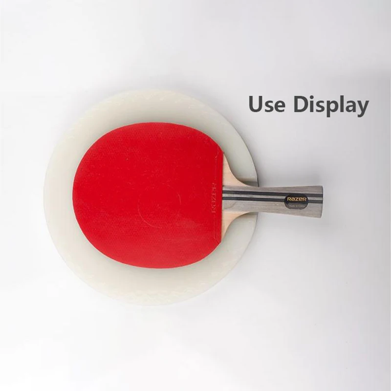 

360 Degree Rotatable Table Tennis Assemble Platform 22CM Diameter Round Base For Cutting Rubber Handmade DIY Racket