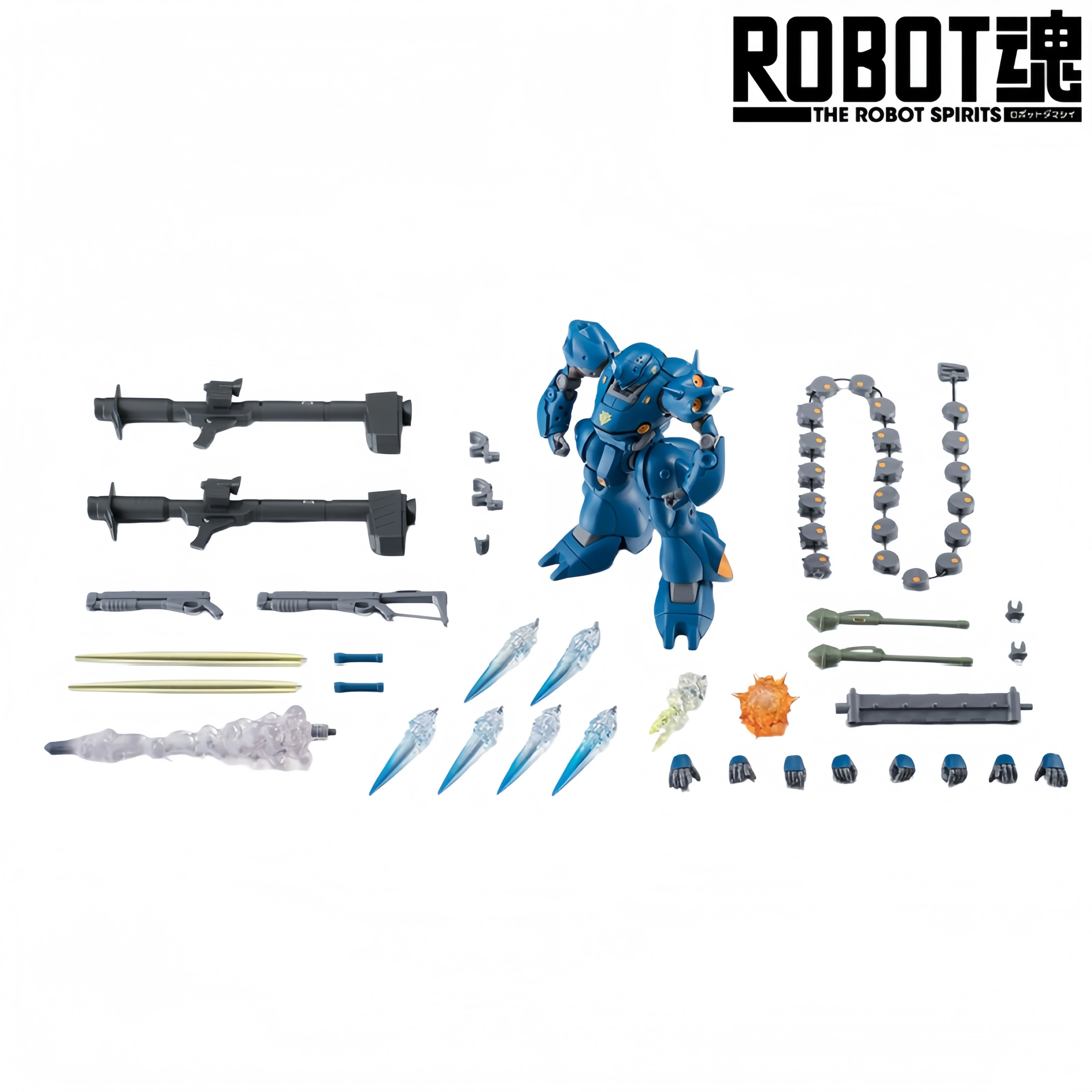 Bandai Anime Original Action Figure Bandai ROBOT SPIRITS MS-18E KAMPFER ver. A.N.I.M.E.Gundam 0080 Collectible Model view 6