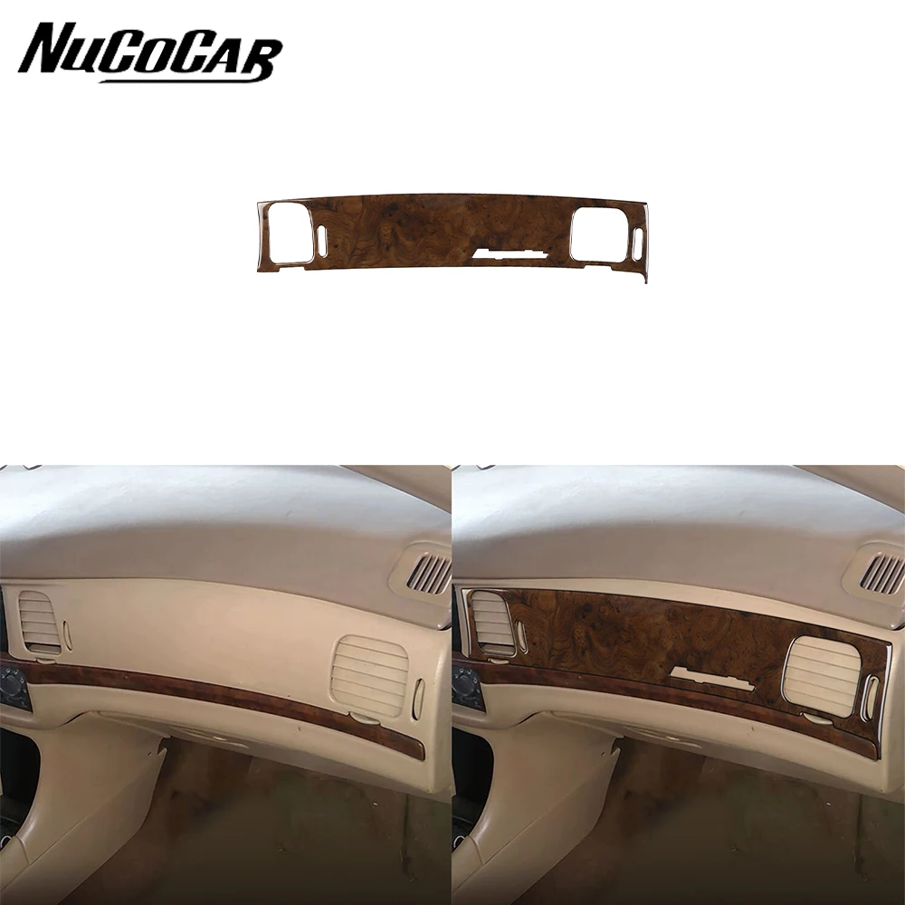 

Для Chevrolet Impala 2001-04 отделка для приборной панели из пластика под дерево отделка для салона автомобиля декоративные наклейки