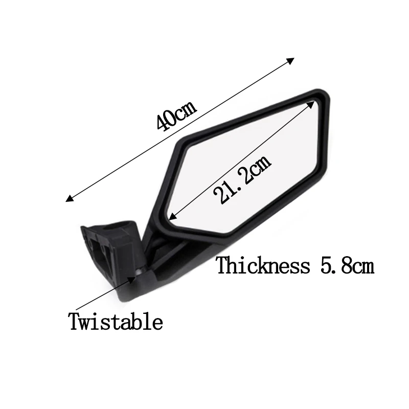 Multi Specification UTV/ATV Side Mirror ATV All Terrain Off-road Vehicle Refitted Rearview Mirror