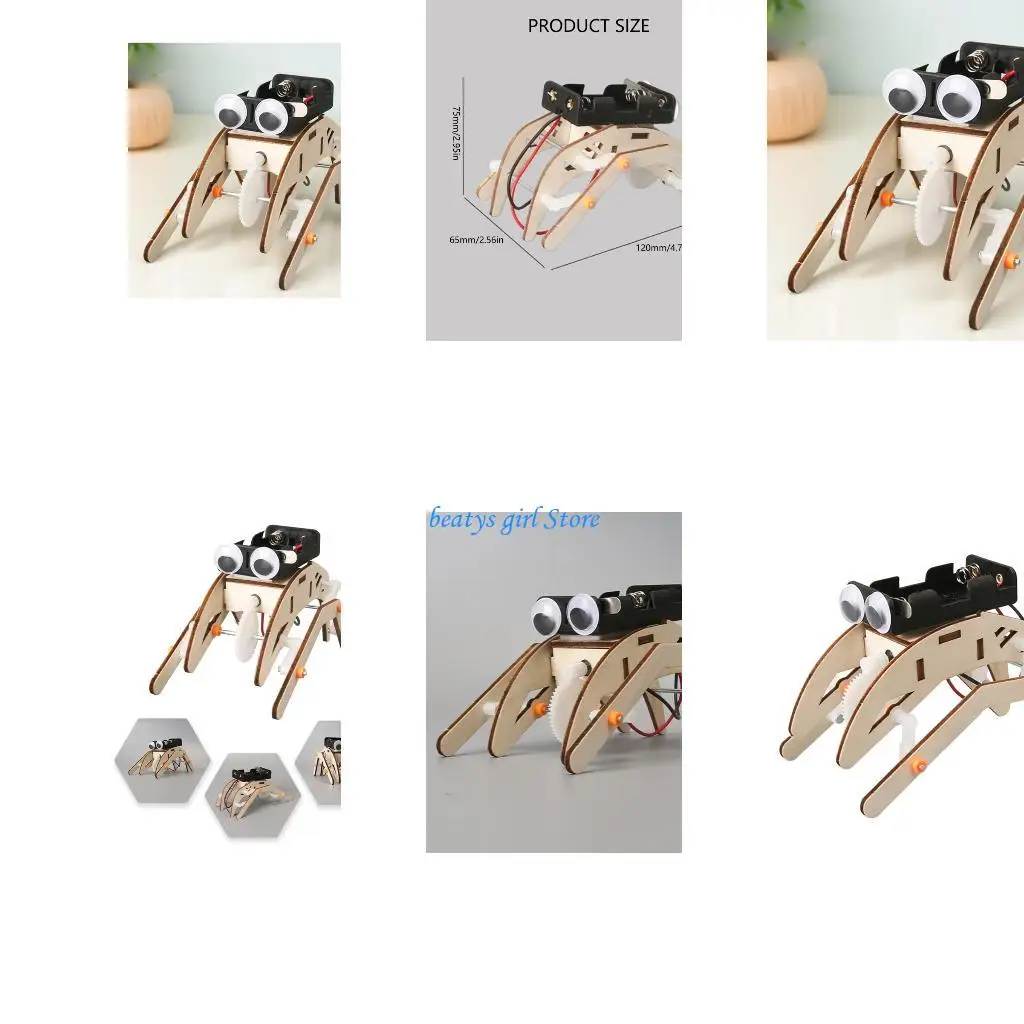 

C7AB Robotic Science Project DIY Educational Toy For Kids Physics Learning