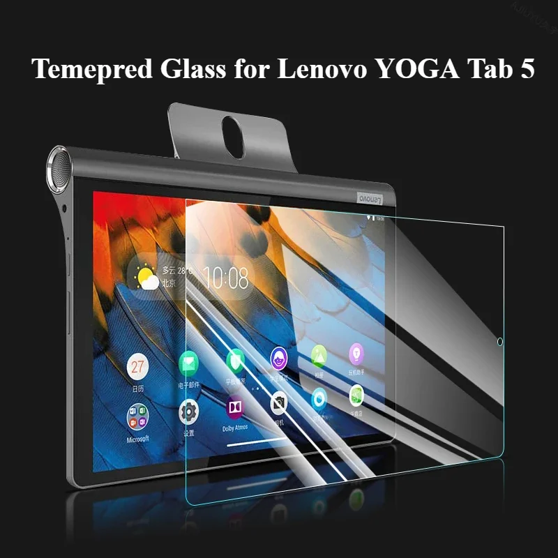 1/2/3PCS Temepred Glass for Lenovo YOGA Tab 5 10.1 Inch Tablet Glass on Lenovo YT-X705F YT-X705X YT-X705L  Screen Protector