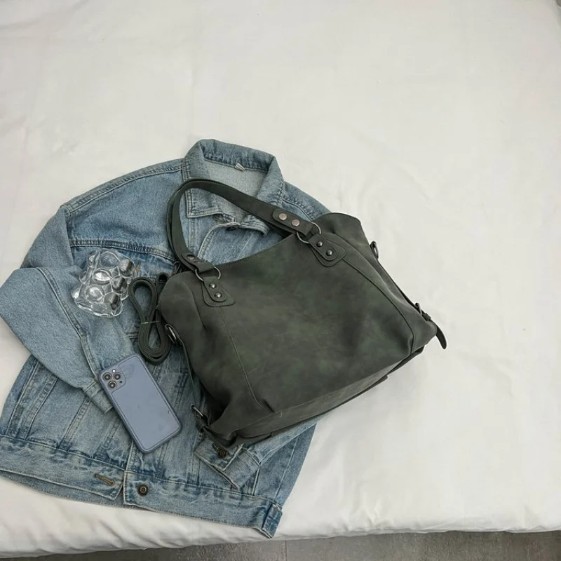 

Стильная простая винтажная сумка-мессенджер для женщин мини-размера и сплошного цвета в повседневном дизайне для отдыха