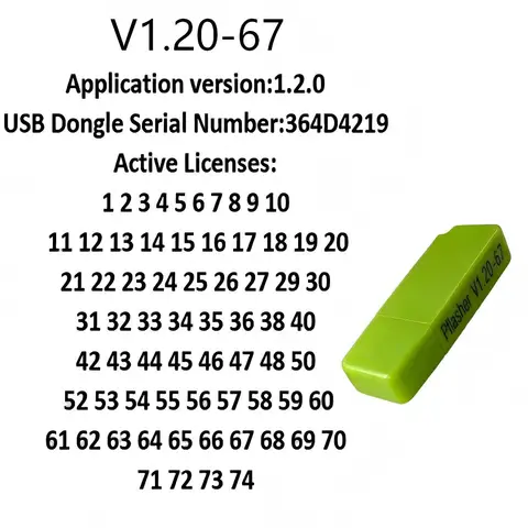 USB-донгл 67 в 1 для OBD/Bench/BDM - программатор EEPROM Flash J2534 — изображение товара