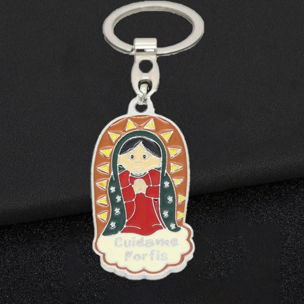 Multiple Scenes Cartoon Colorful Jewelry Pendant Alloy Crafts DIY Chapel Keychain Handmade Car Pendants Birthday