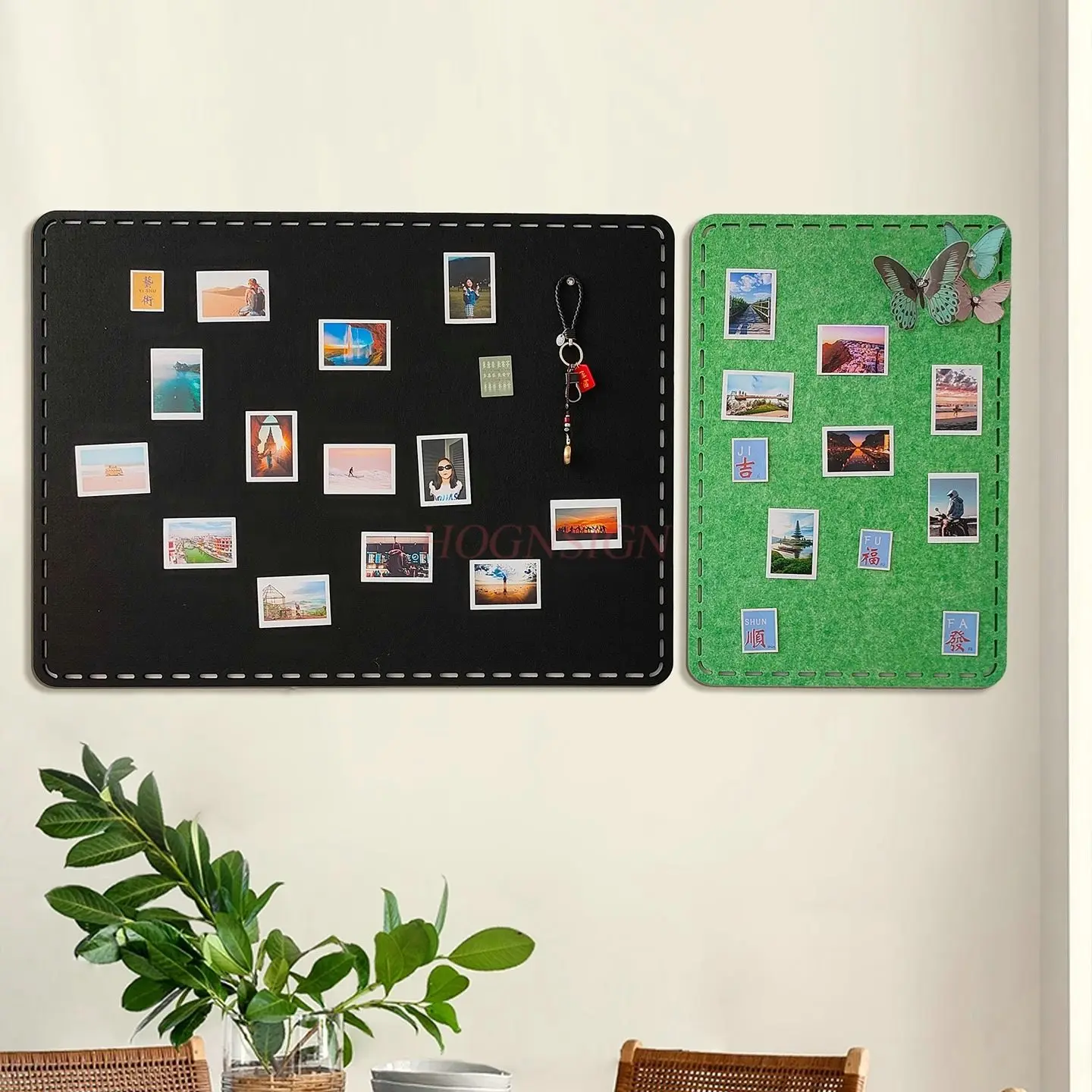 قطعة واحدة من صور لوحة اللباد الملونة، ملصقات الحائط، بدون عرض اللكم، جدار الخلفية، لوحة رسائل الفلين، غرفة المعيشة، غرفة النوم