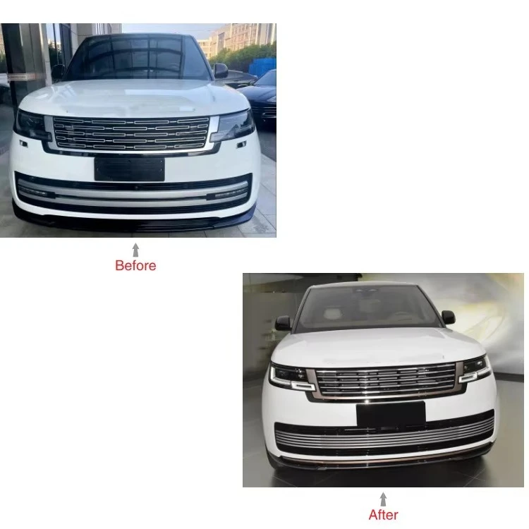 New VOGUE SV Style Body Kit Front Bumper Lower Grilles Plug and Play Bolt-On for for 2023-2026