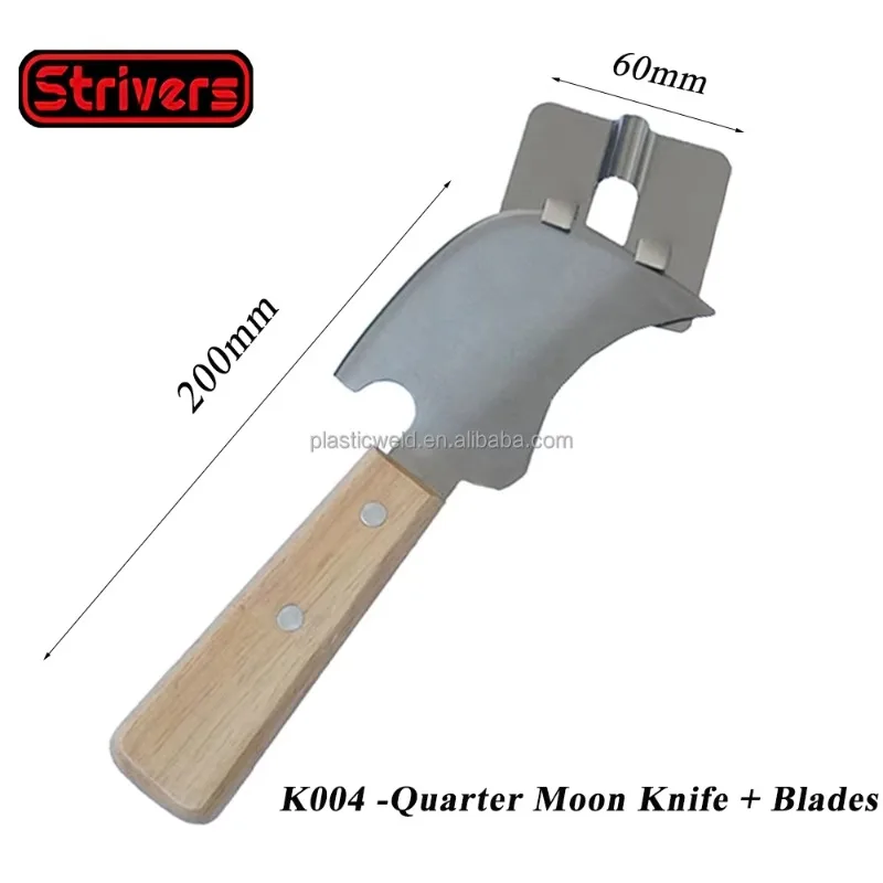1600W PVC Vinyl Linoleum Plastic Welder Hot Air Welding Gun New Tools Kit Including Trimming Skiving Knife Quarter Moon Knife