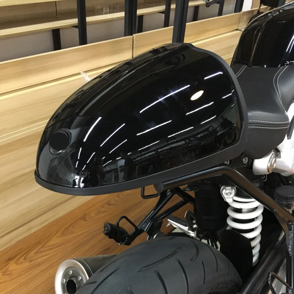 For BMW R NINE T R9T 2014-2022 Rear Seat Hump Trunk Storage Box Swingarm Pillion Cowl Cover RNINET R1200 Motorcycle Accessories