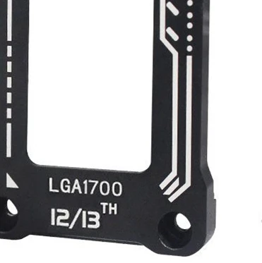 

【uihj】Кронштейн процессора для материнской платы настольного компьютера LGA1700, корректирующая рамка с защитой от изгиба, крышка процессора INTEL 12th 13th
