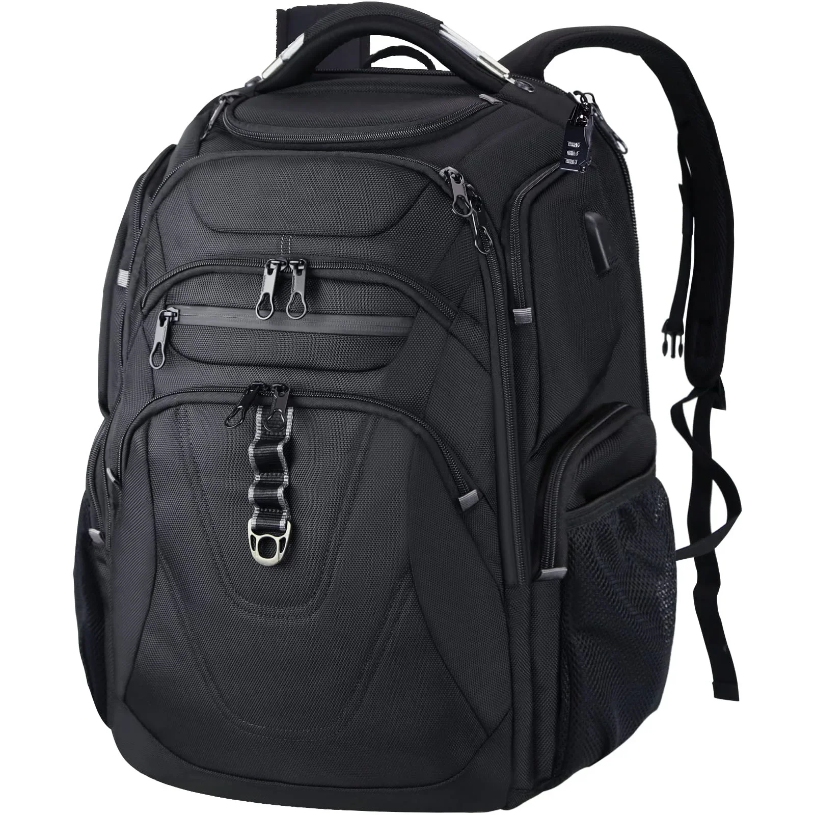 Cross-Border Hot-Selling Computer Backpack Large Capacity Multi-Function Usb Backpack Business Laptop Travel Computer Bags