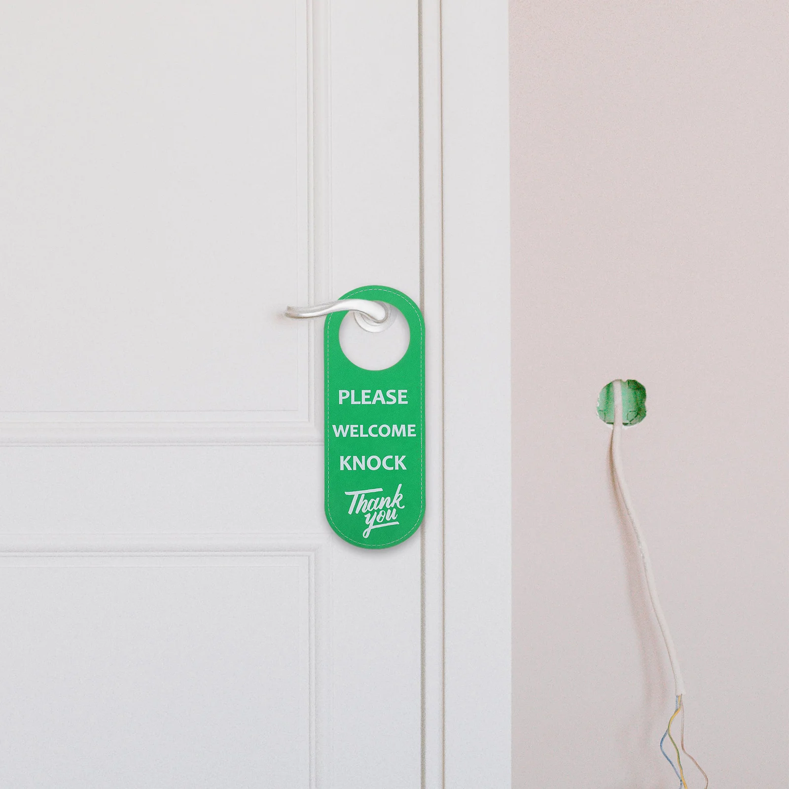 

Please Do Not Disturb Sign Double Sided Hanger Tag For Hotel Office Room Door Knob Plastic Hanging Board Pvc Reminding