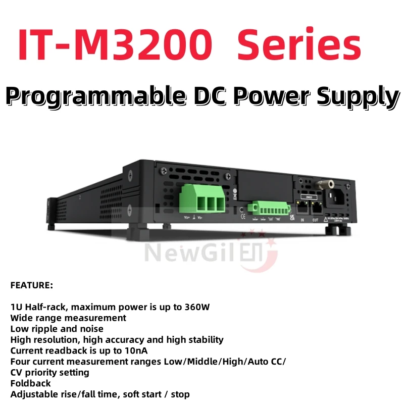 ITECH IT-M3223 IT-M3233 IT-M3243 IT-M3253 IT-M3263 IT-M3273 مصدر طاقة تيار مستمر عالي الدقة قابل للبرمجة