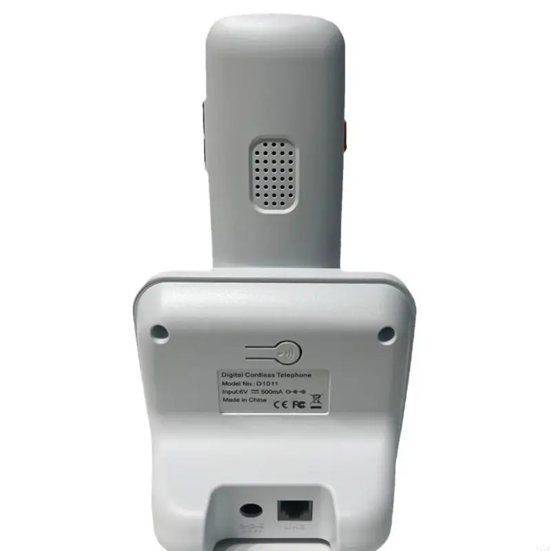 4X7E D1011 Modern Cordless Phone Digital Telephone Handheld with Large Display CallerID Number Storage Low Radiation