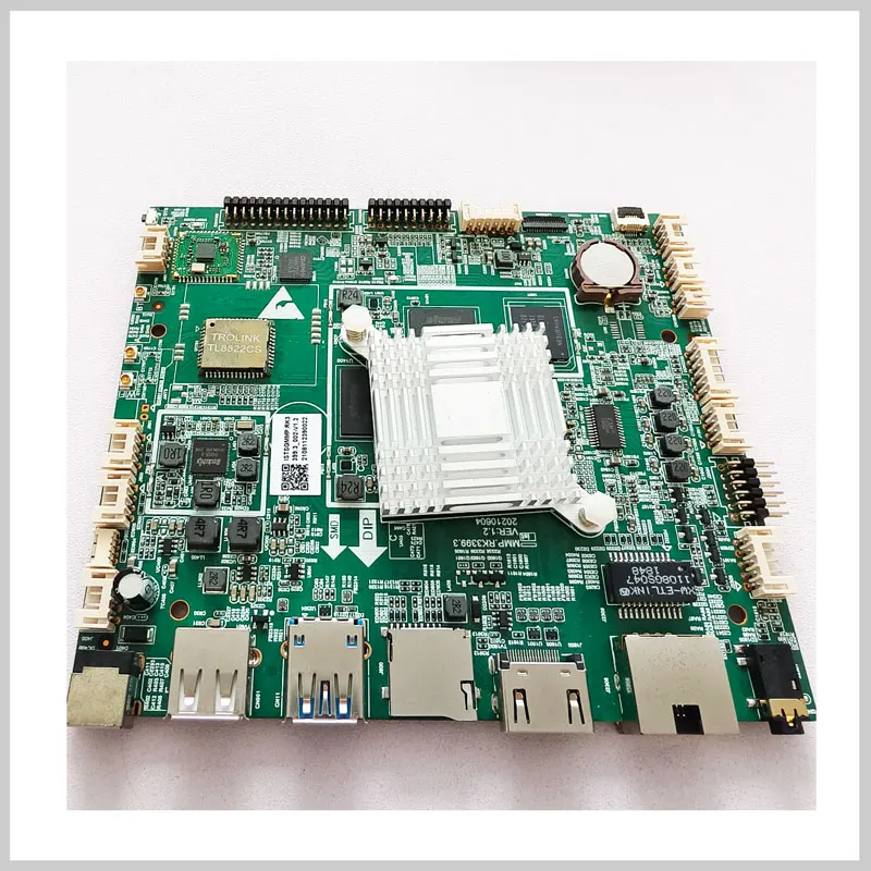 MMP.RK3399.3 VER:1.2 オリジナル産業用制御ボード。 コアマザーボード。 テスト操作。