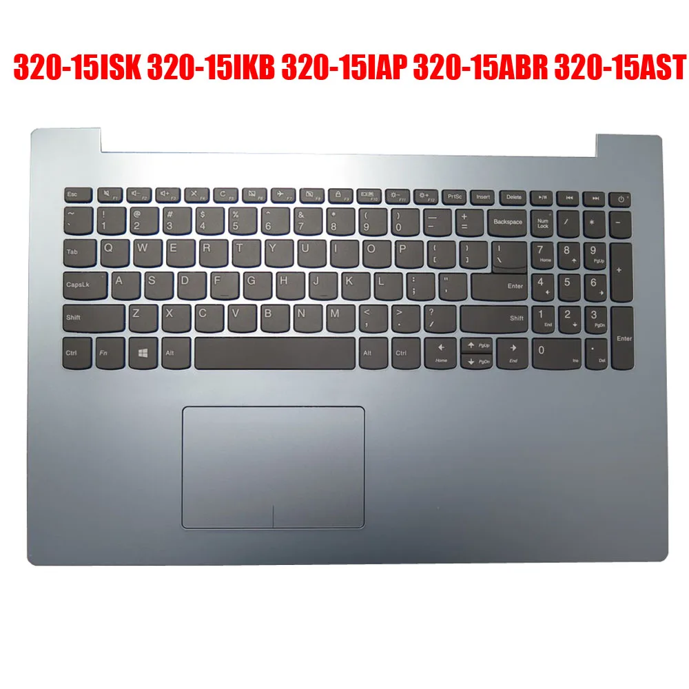 PalmRest&keyboard For Lenovo For Ideapad 320-15ISK 320-15IKB 320-15IAP 320-15ABR 320-15AST English US 5CB0N86404 Touchpad New