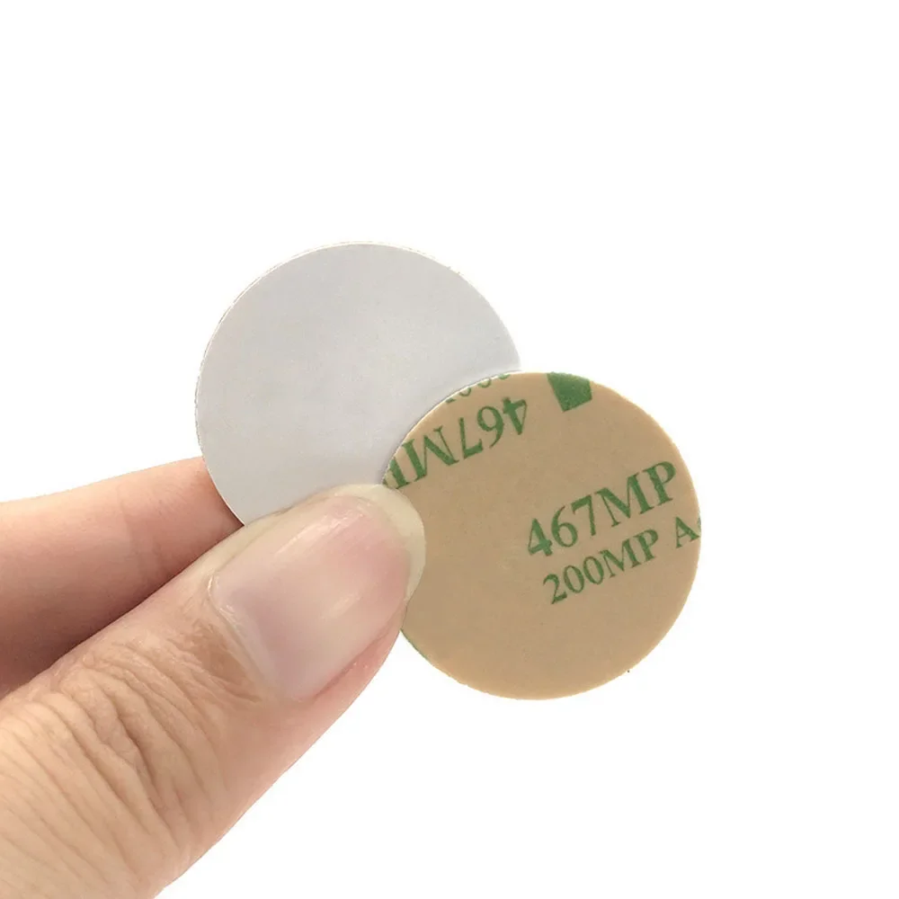 10Pcs 125KHz ID EM4100/TK4100 Read Only RFID Smart Tags PVC Waterproof Coin Access Control Card