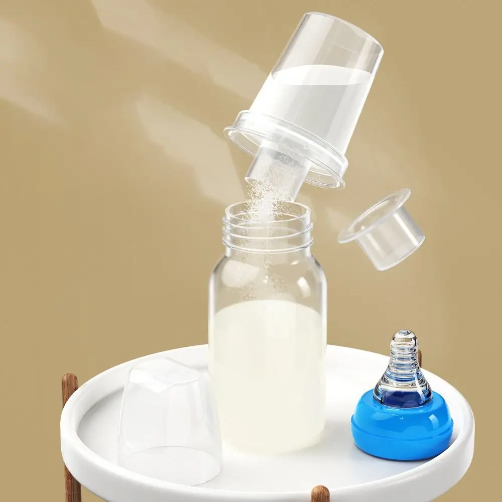 6pcs Baby Formula Container Milk Powder Dispensers Reliable Storage Box 80ml Capacity for Easy Travel Feeding