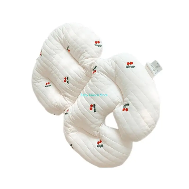 وسادة عربة الأطفال K92D قابلة للتنفس، وسادة كرسي عالية دافئة مضادة للانزلاق #4