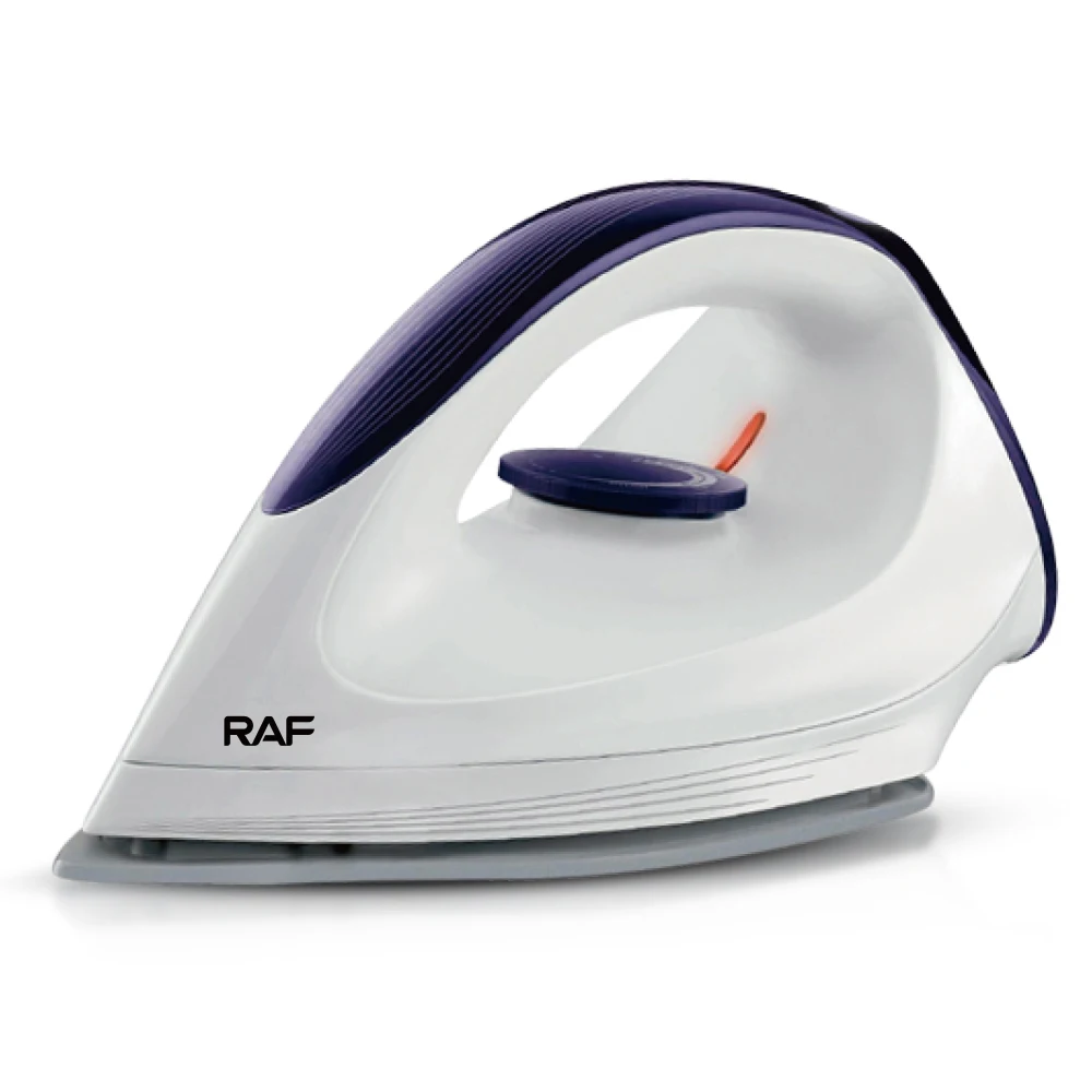 

RAF Профессиональный сухой утюг 1200 Вт Электрический утюг Мощный отпариватель для одежды и путешествий Портативный маленький сухой утюг с легкой скользящей подошвой